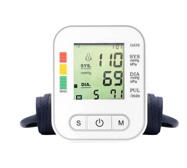 Monitoreo de Salud en Casa: Tensiómetro Digital para Medir la Presión Arterial